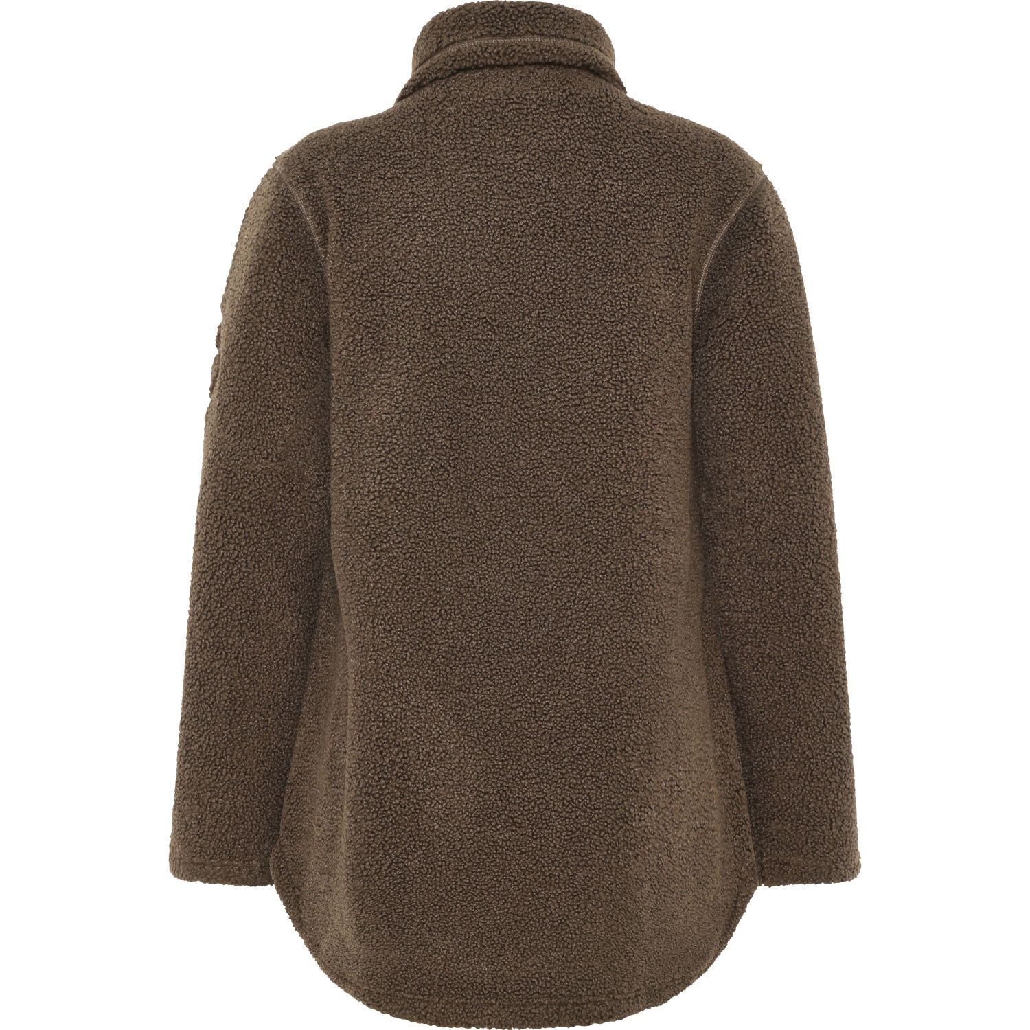 Didriksons Umi, cappotto in pile, donna, dark mocha