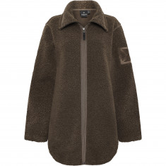 Didriksons Umi, cappotto in pile, donna, marrone scuro