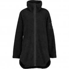 Didriksons Umi, fleece coat, women, black