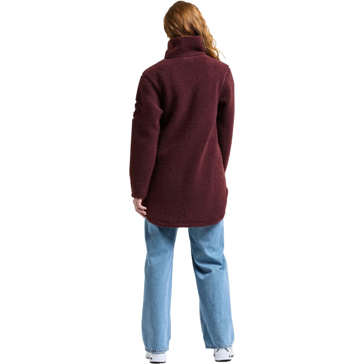 Didriksons Umi FZ 4, chaqueta polar, mujer, old rust