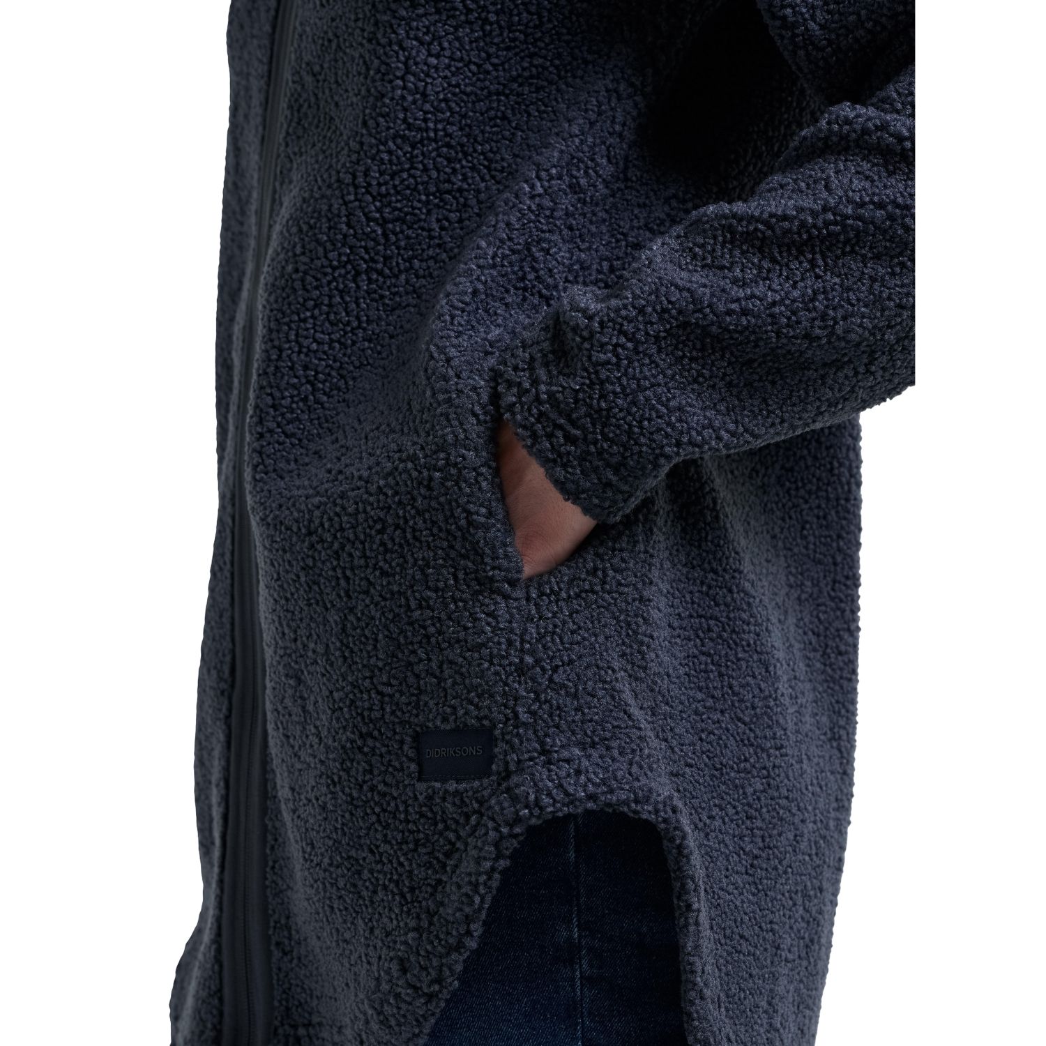 Didriksons Umi FZ 4, fleece jacket, women, blue