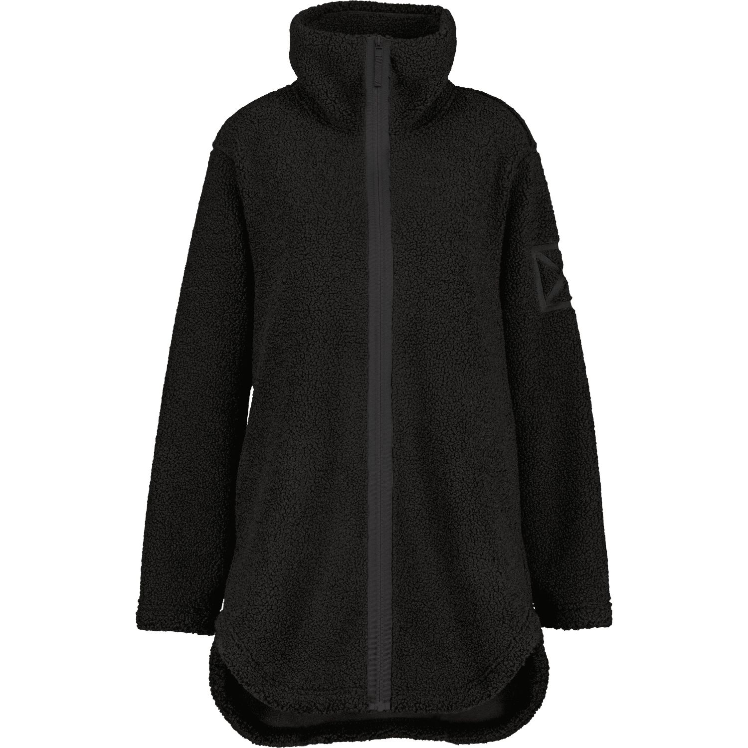 Didriksons Umi FZ 4, Fleecejakke, Dame, Black