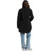 Didriksons Umi FZ 4, fleecevest, dames, zwart