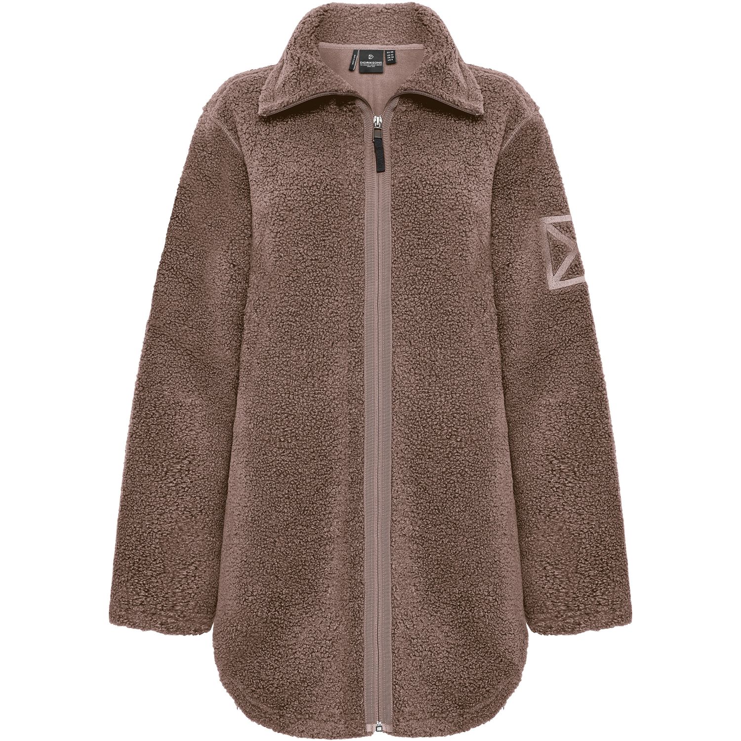 Didriksons Umi, manteau polaire, femme, brun