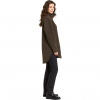 Didriksons Umi, manteau polaire, femme, brun foncé