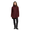 Didriksons Umi, manteau polaire, femme, rouge foncé