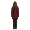 Didriksons Umi, manteau polaire, femme, rouge foncé
