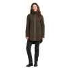 Didriksons Umi, manteau polaire, femme, rouge foncé