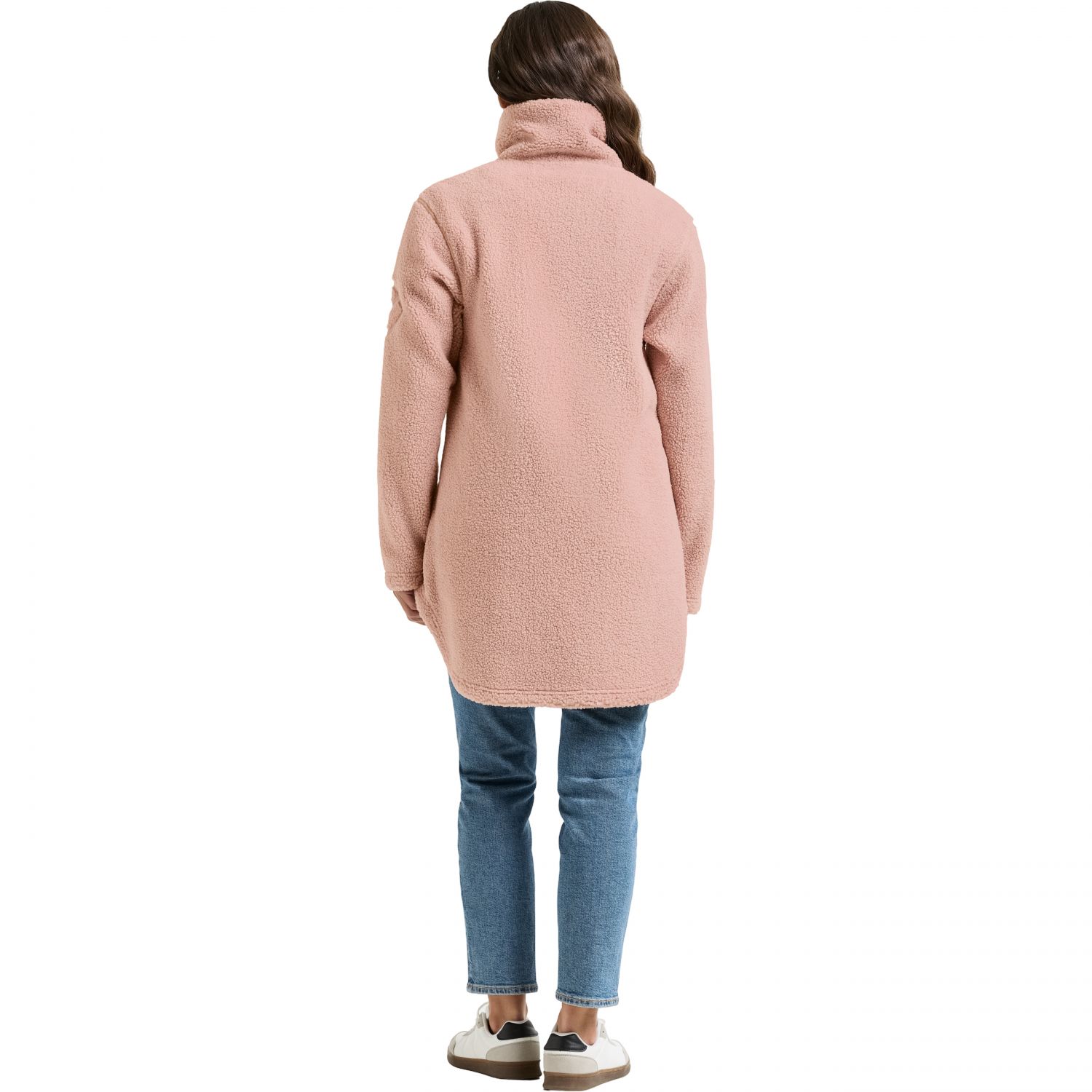 Didriksons Umi, manteau polaire, femme, vintage pink