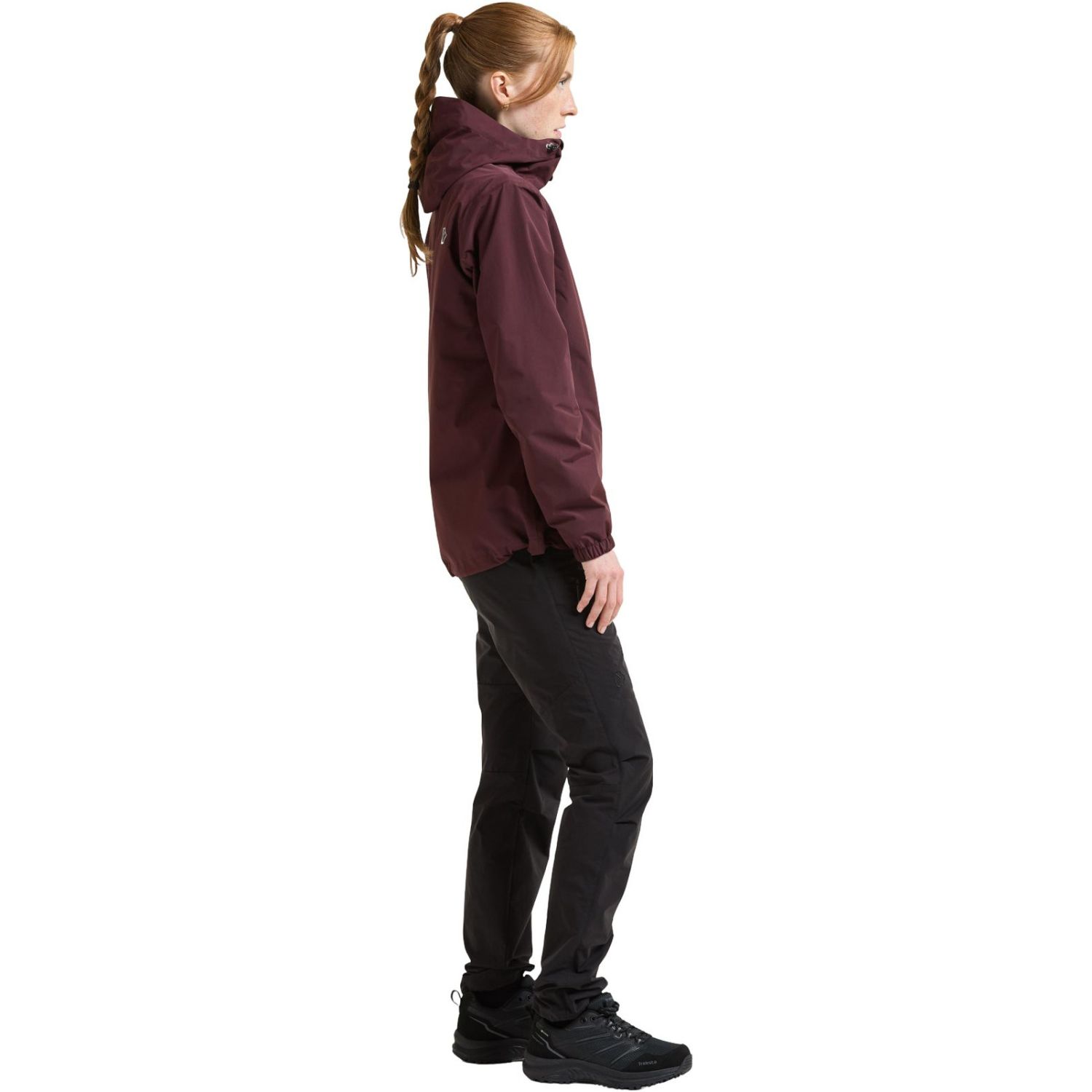 Didriksons Varja 2, veste imperméable, femme, old rust