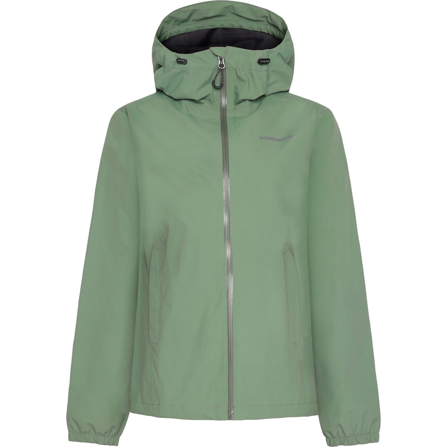 Didriksons Varja, giacca antipioggia, donna, light moss