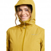 Didriksons Varja, rain jacket, women, yellow pollen
