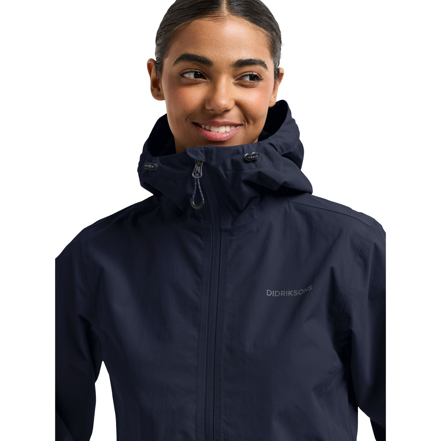 Didriksons Varja, regenjas, dames, dark night blue