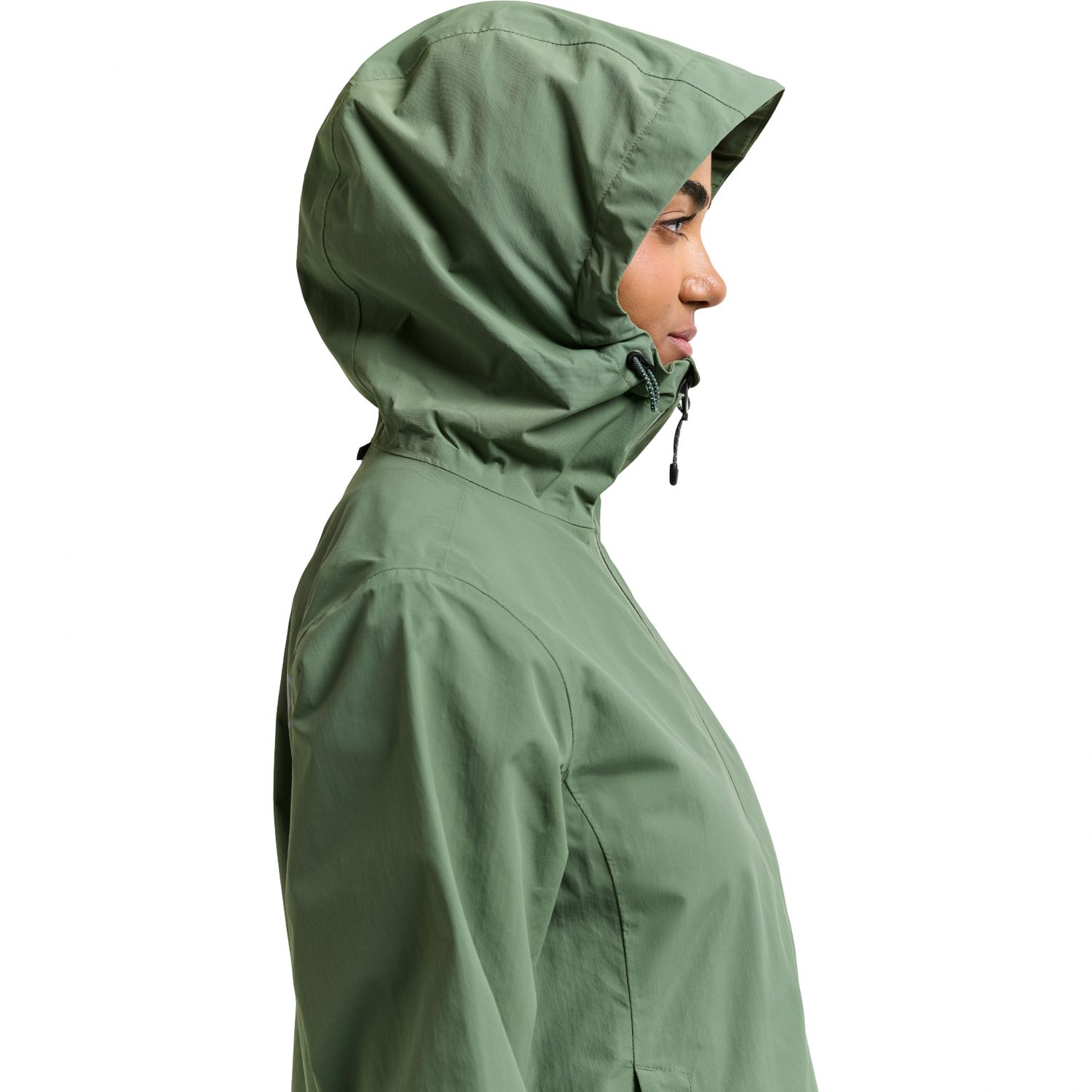 Didriksons Varja, veste de pluie, femme, light moss