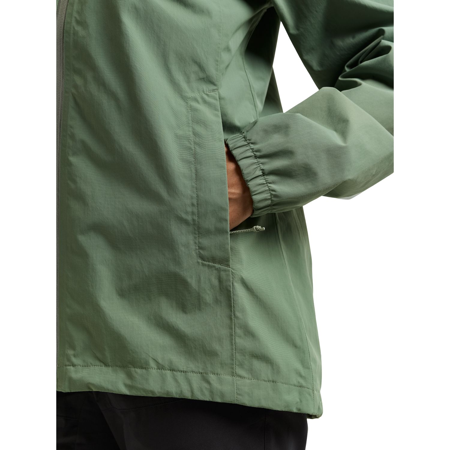 Didriksons Varja, veste de pluie, femme, light moss