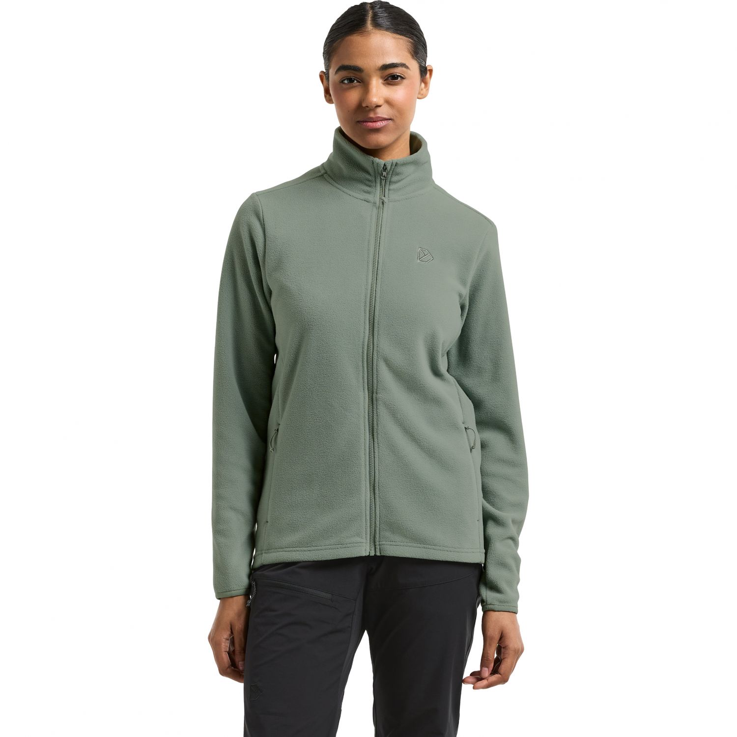Didriksons Viona, chaqueta polar, mujer, light moss