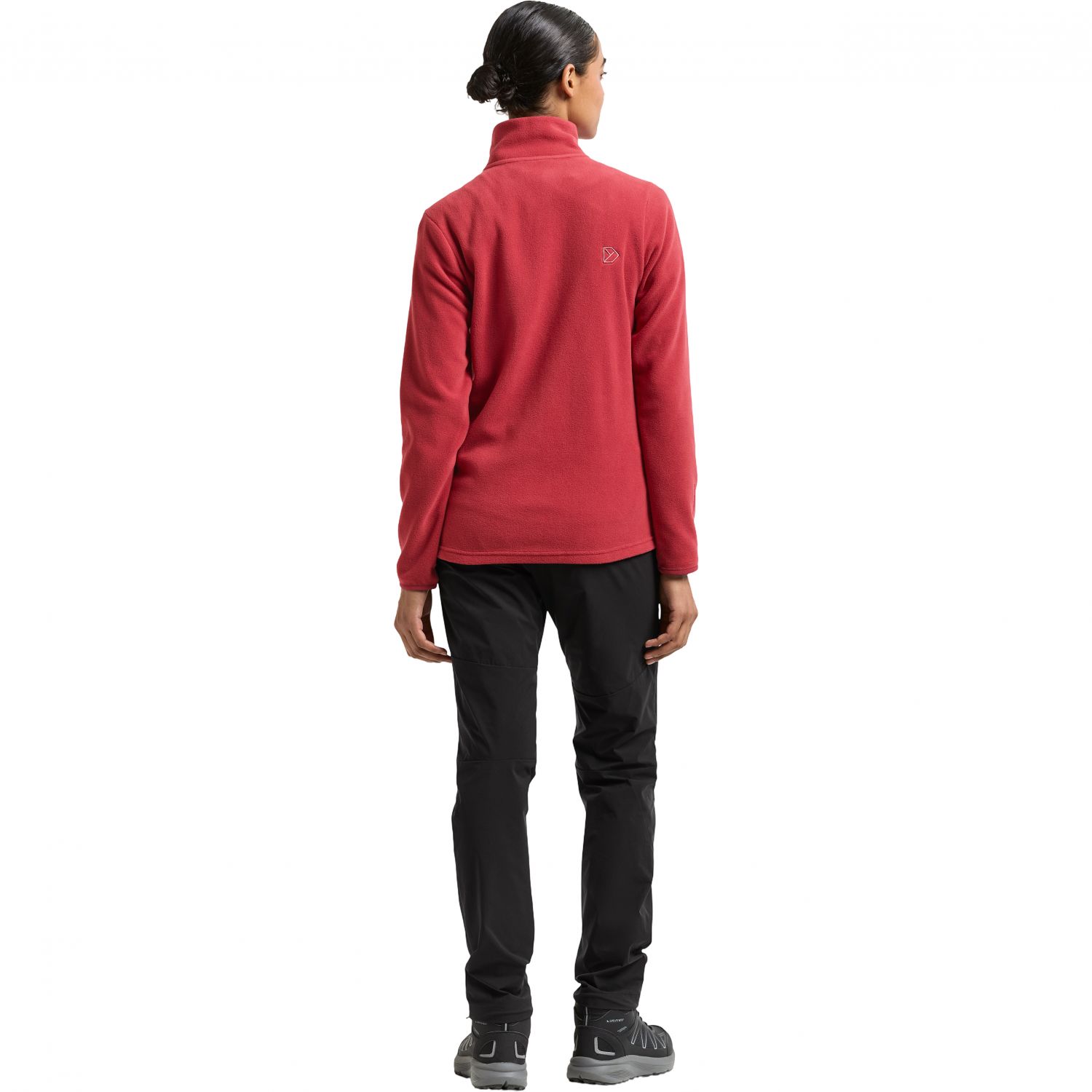 Didriksons Viona, chaqueta polar, mujer, spring red