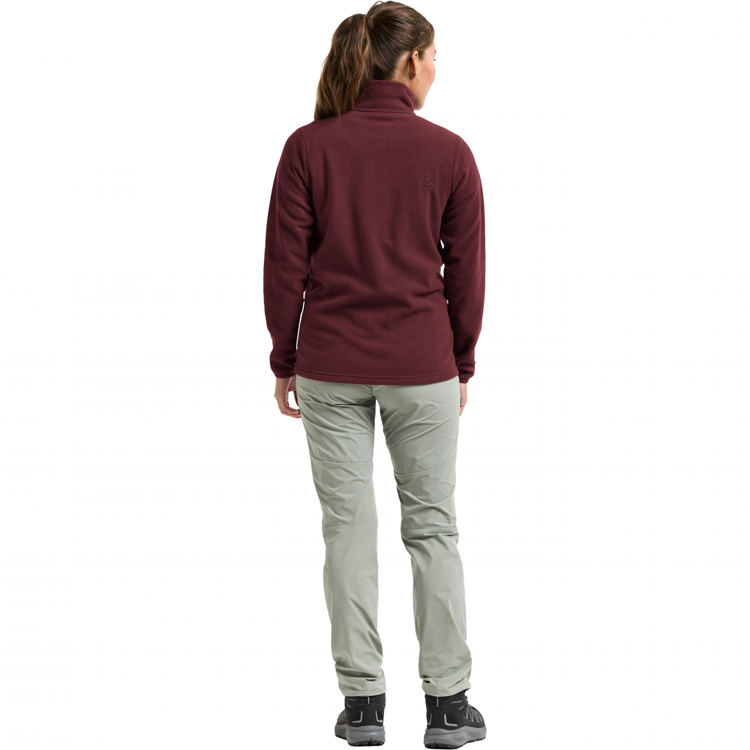 Didriksons Viona, giacca in pile, donna, anemon red