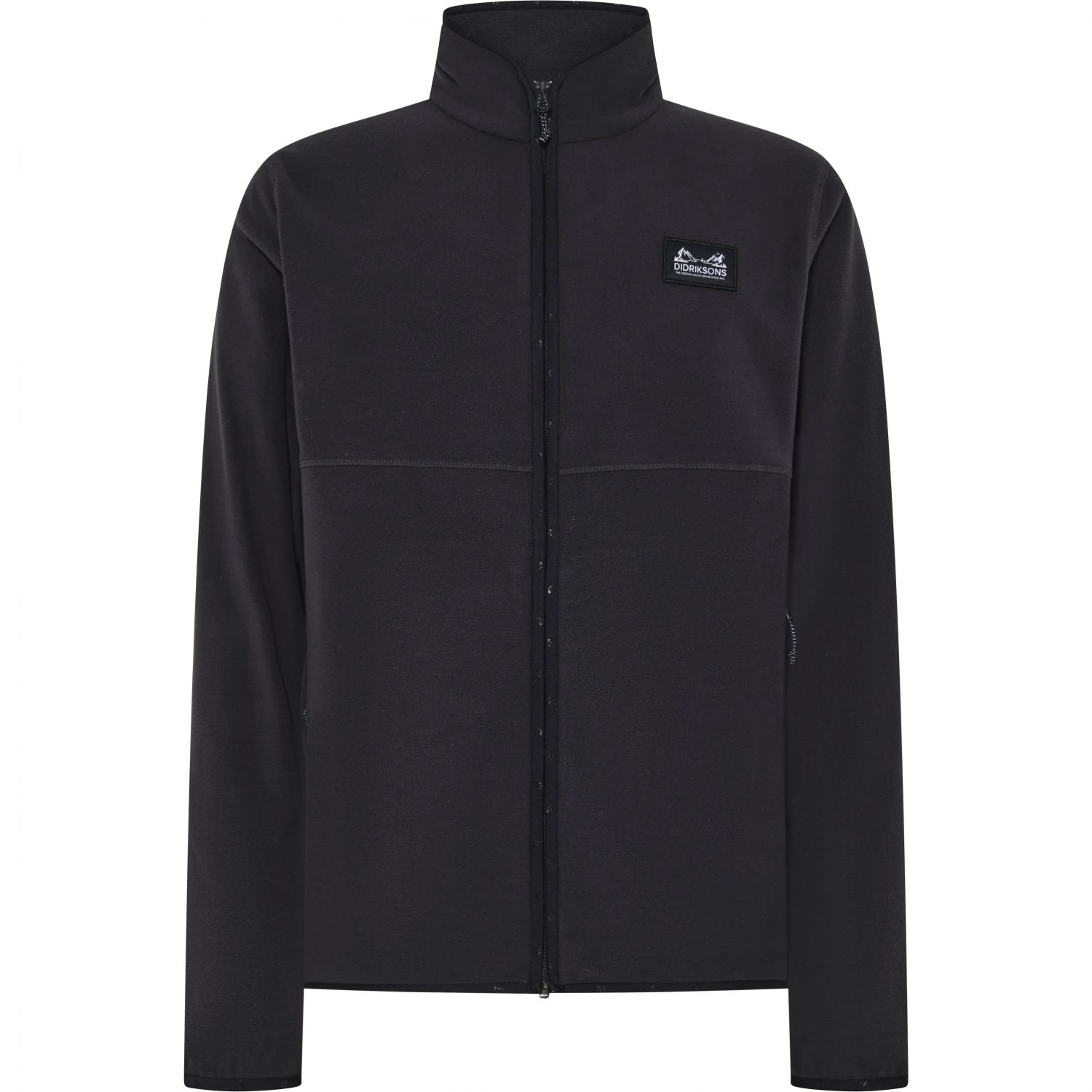 Didriksons Vito, fleece jacket, men, graphite