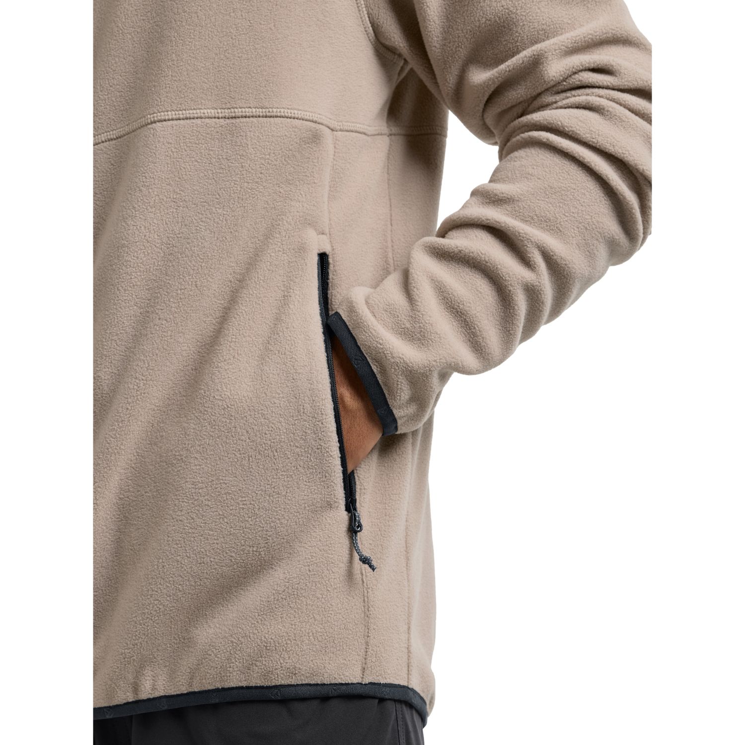 Didriksons Vito, fleecejakke, herre, beach beige