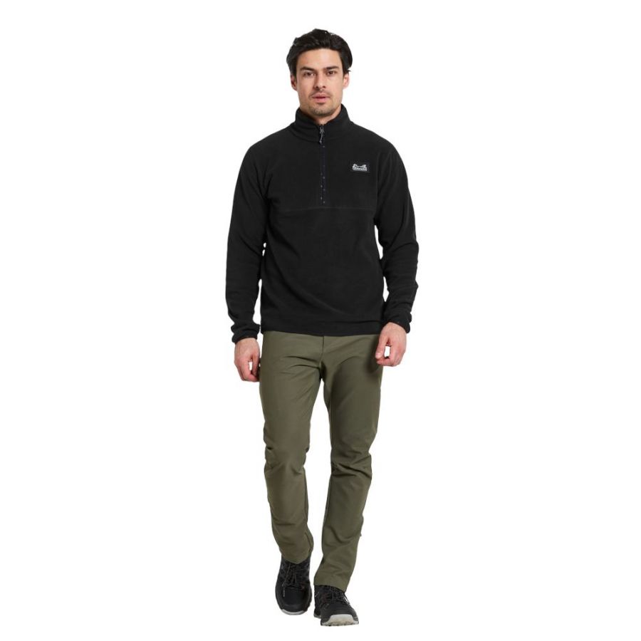 Didriksons Vito, Fleecepullover, Herren, schwarz