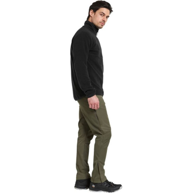 Didriksons Vito, sudadera polar, hombre, negra