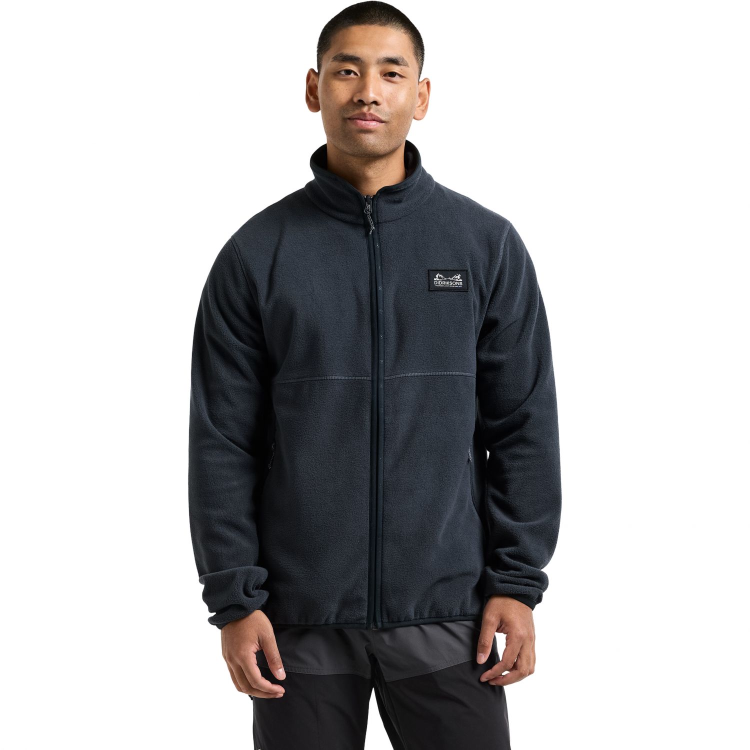 Didriksons Vito, veste polaire, homme, sleepy blue