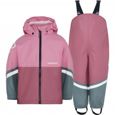 Didriksons Waterman, completo antipioggia, junior, rosa