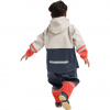Didriksons Waterman, conjunto impermeable, junior, beige/azul oscuro