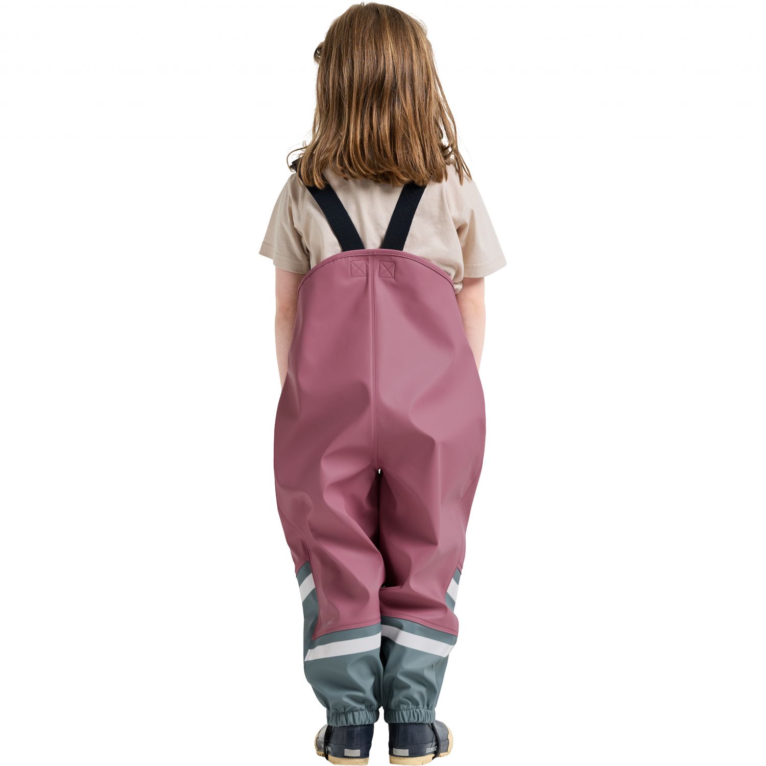 Didriksons Waterman, conjunto impermeable, junior, rosa