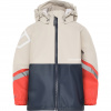 Didriksons Waterman, ensemble de pluie, junior, beige/bleu foncé