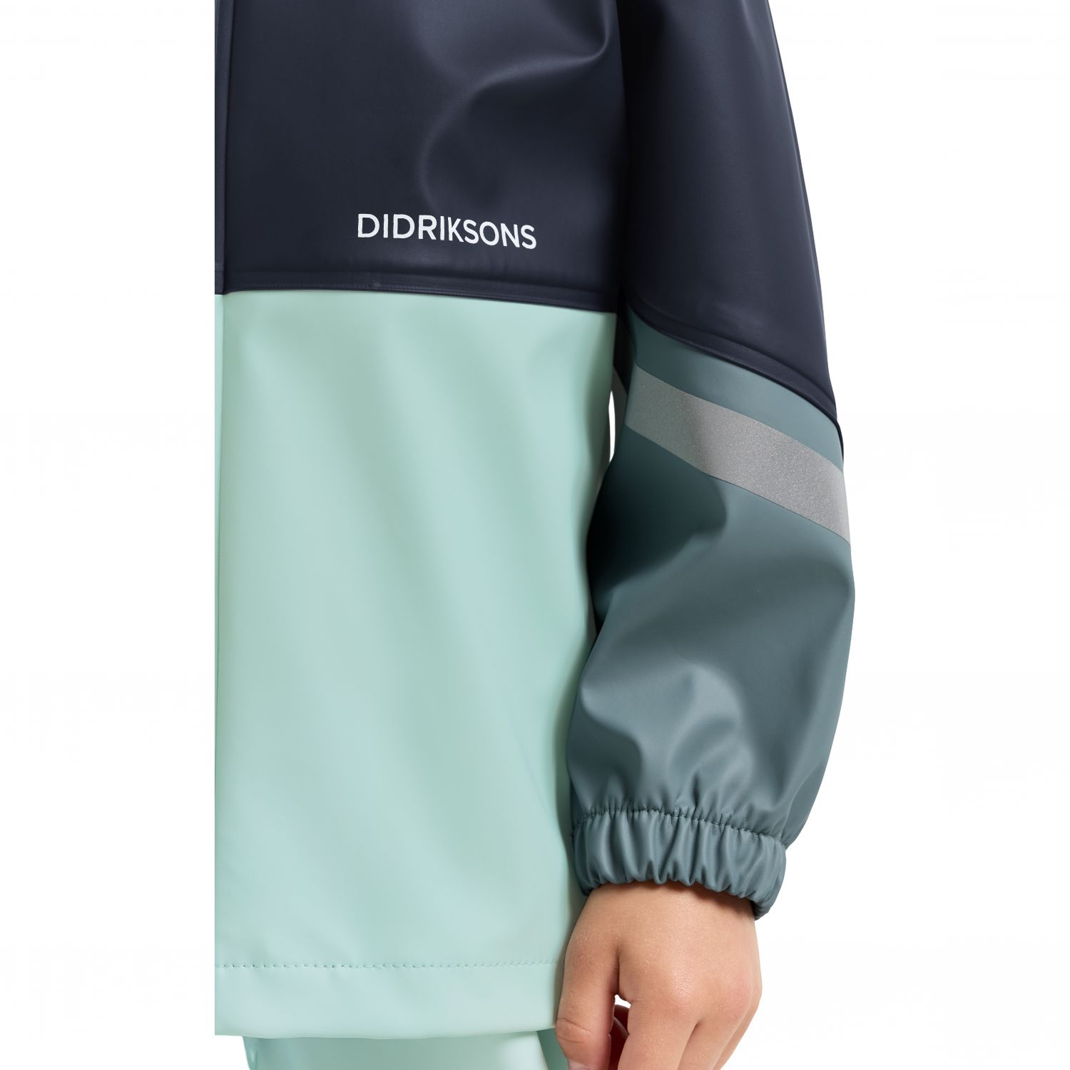 Didriksons Waterman, Regnställ, Junior, Blå/Mint