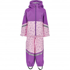 Didriksons Waterman, traje de lluvia, junior, morado/rosa