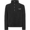 Didriksons Yokto, bluza polarowa, junior, czarna