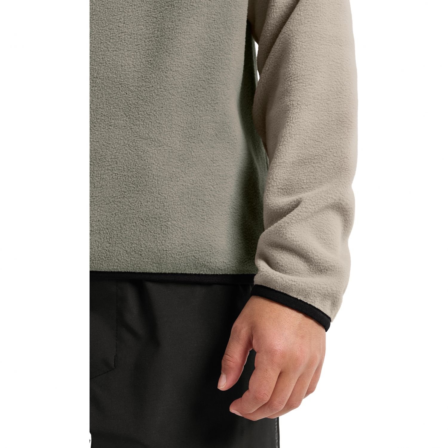 Didriksons Yokto, fleece pullover, junior, wilted leaf