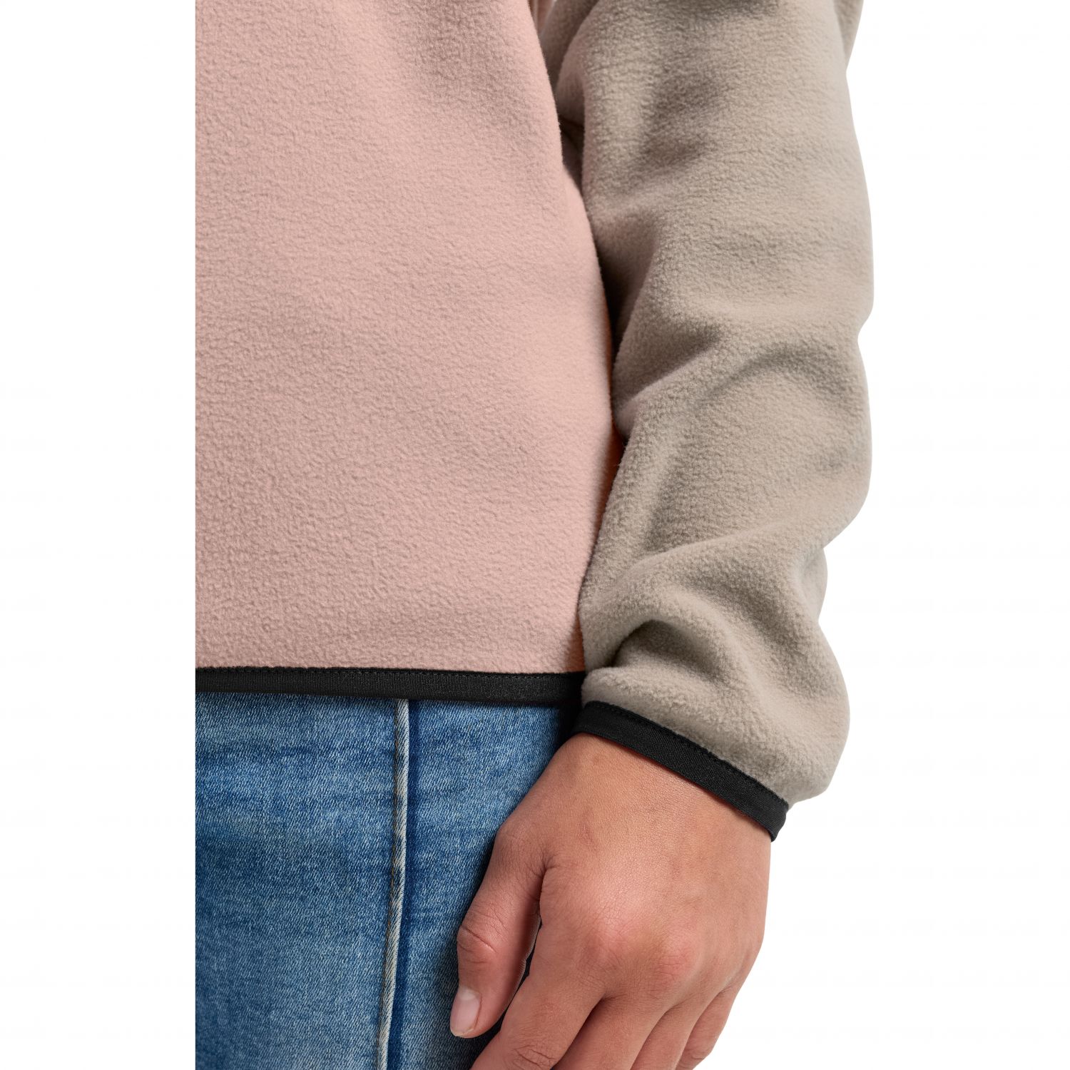 Didriksons Yokto, Fleecepullover, Junior, rosa