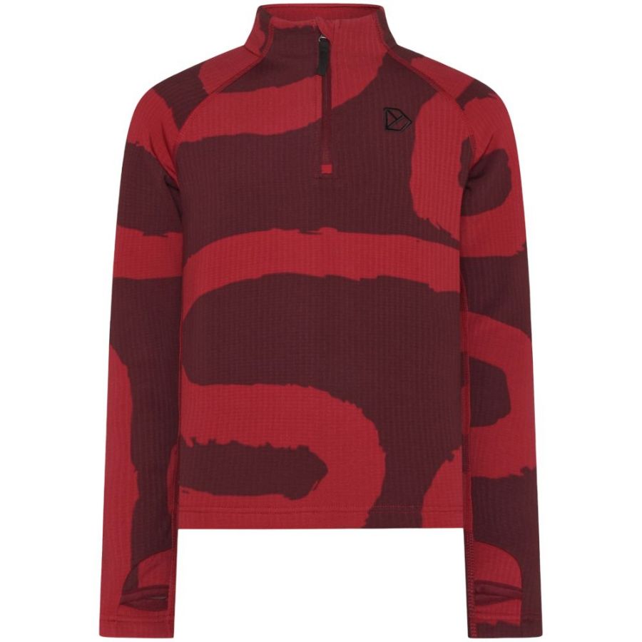 Didriksons Yotta, ensemble, junior, rouge foncé