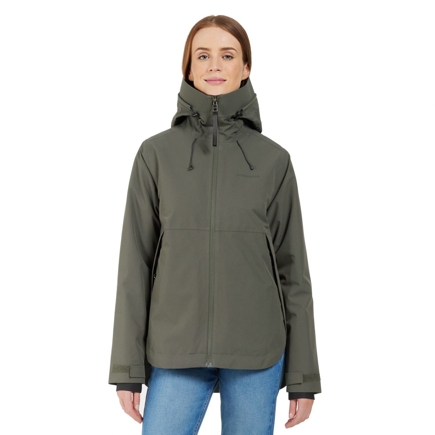 Didriksons Jennie, jacket, women, deep green
