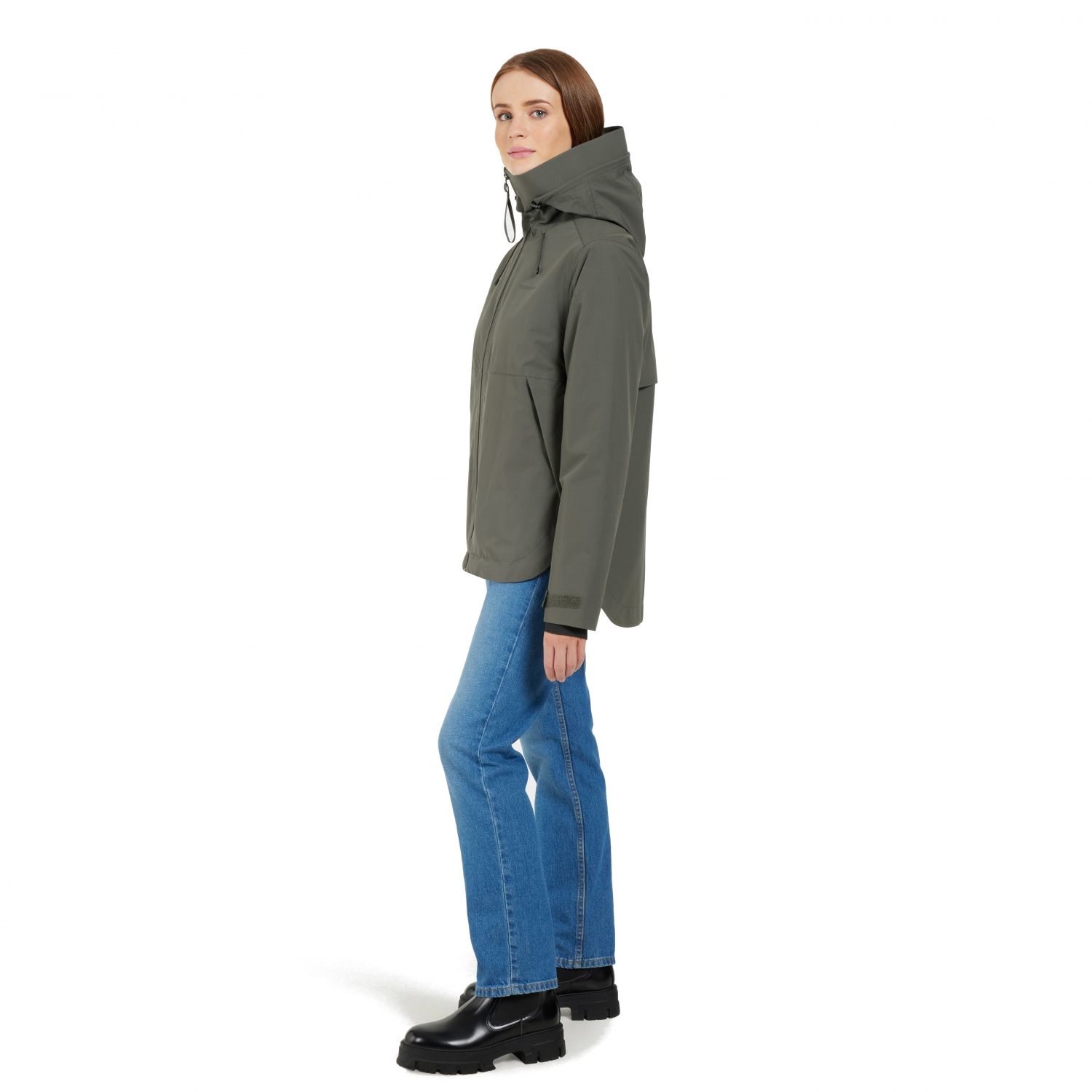 Didriksons Jennie, jacket, women, deep green
