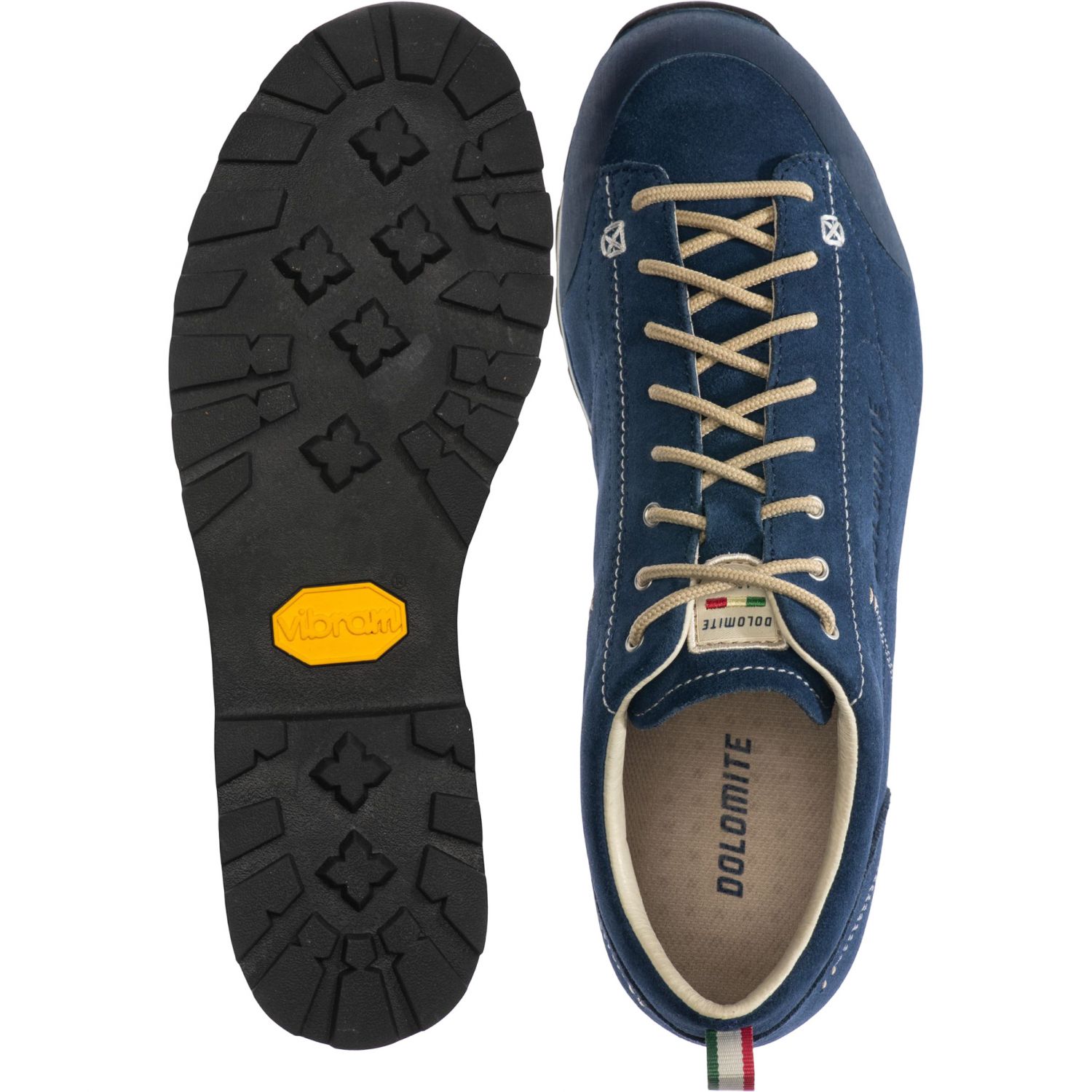Dolomite 54 Low Evo, baskets, homme, bleu