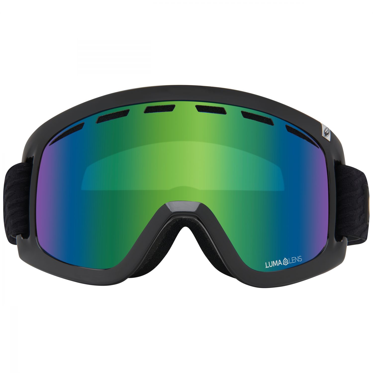 Dragon D1 OTG, maschere da sci, icona verde