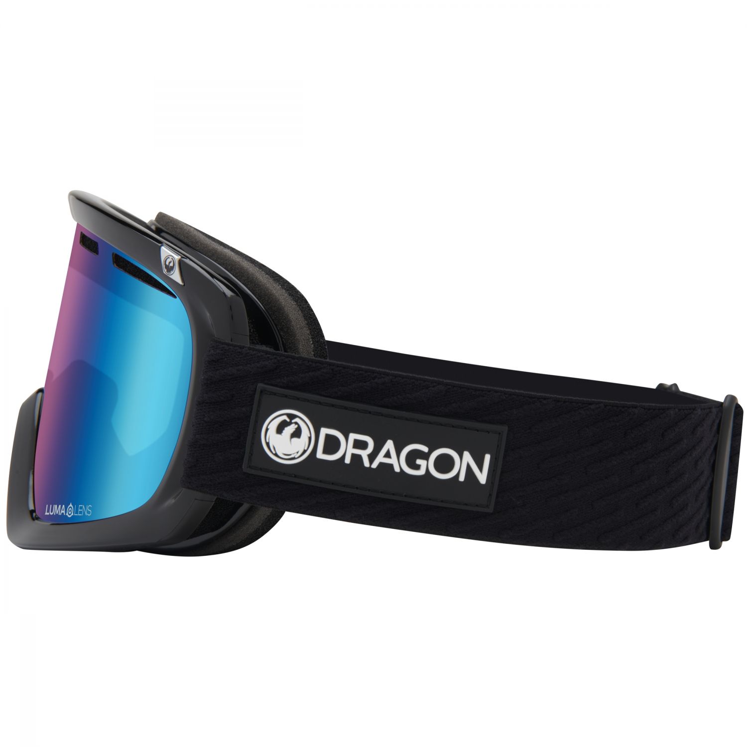 Dragon D1 OTG, skibriller, icon blue