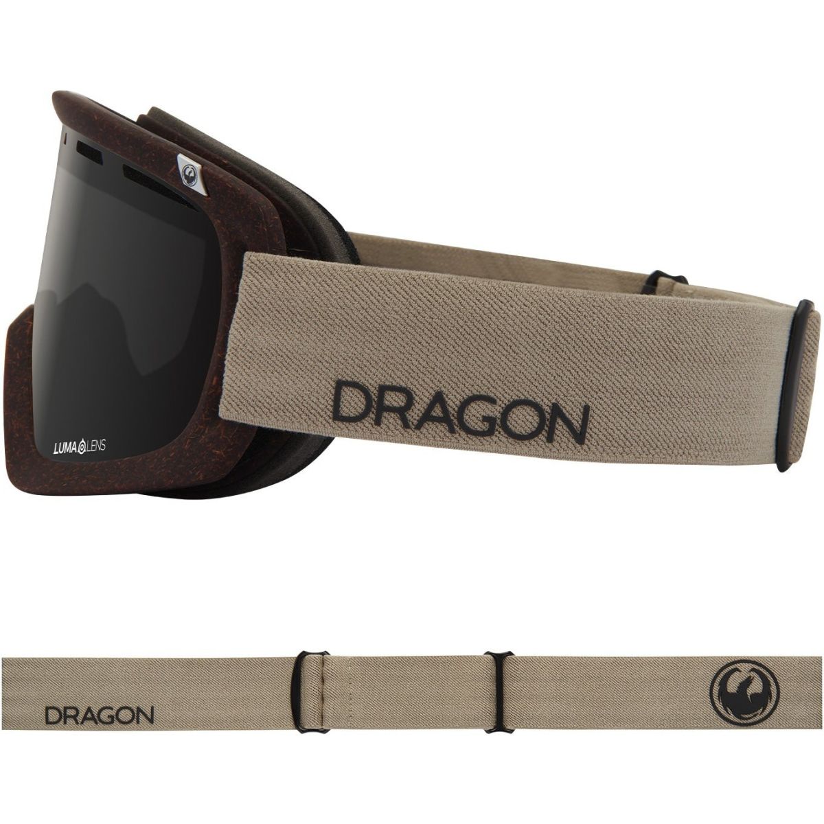 Dragon D1 OTG, Skidglasögon, Raw Light
