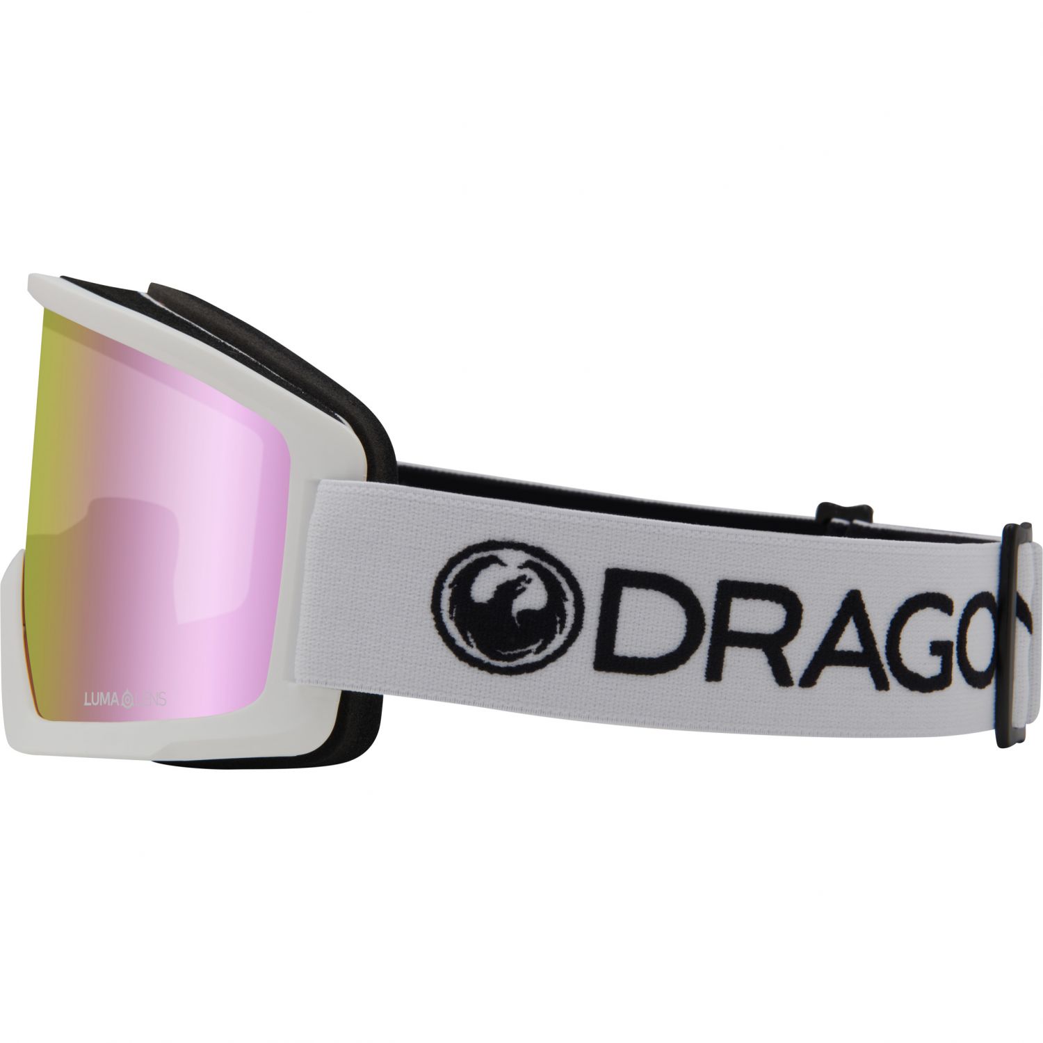 Dragon DX3 OTG, lyžiarske okuliare, biele