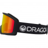 Dragon DX3 OTG, lyžiarske okuliare, čierne