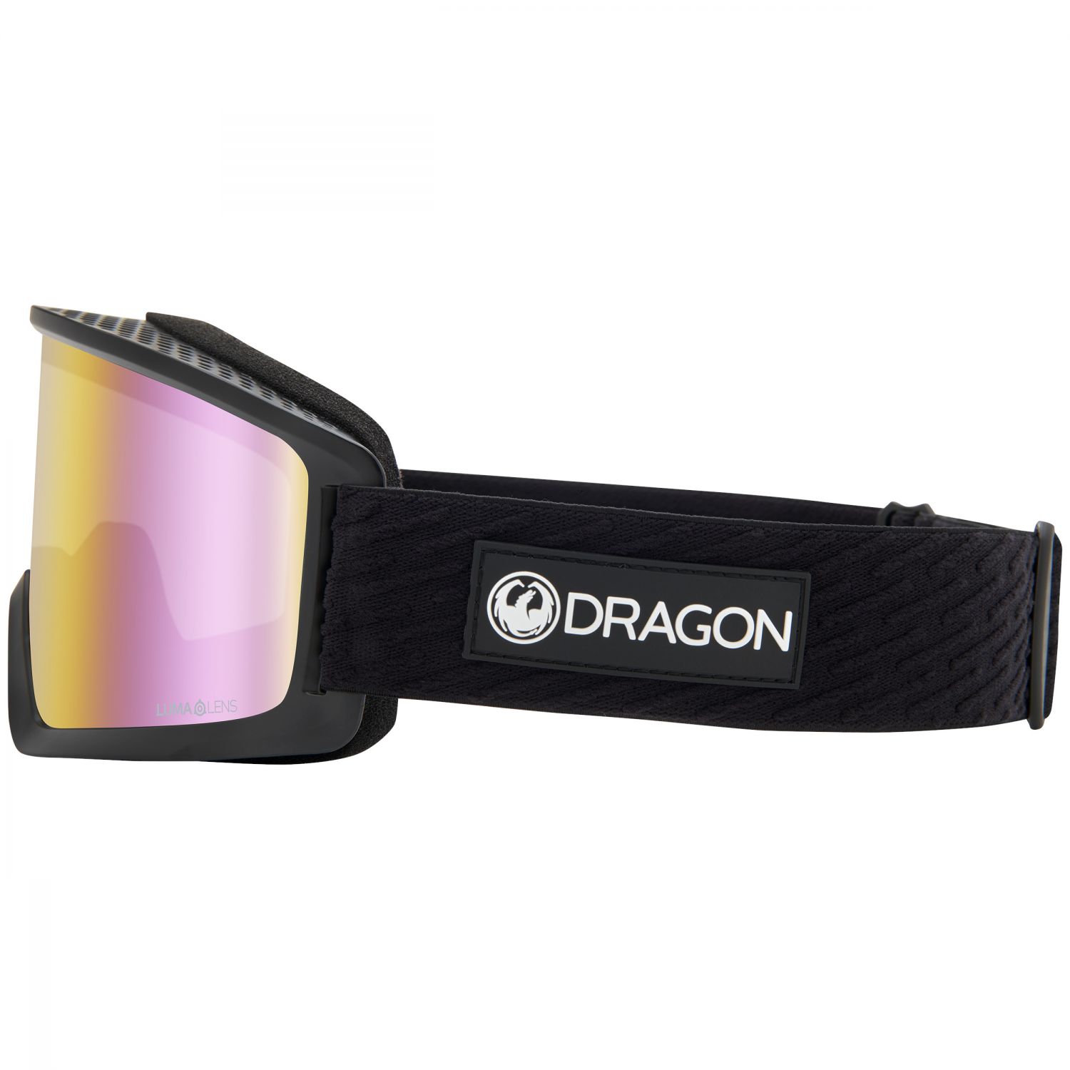 Dragon DX3 Plus OTG, gogle narciarskie, icon pink