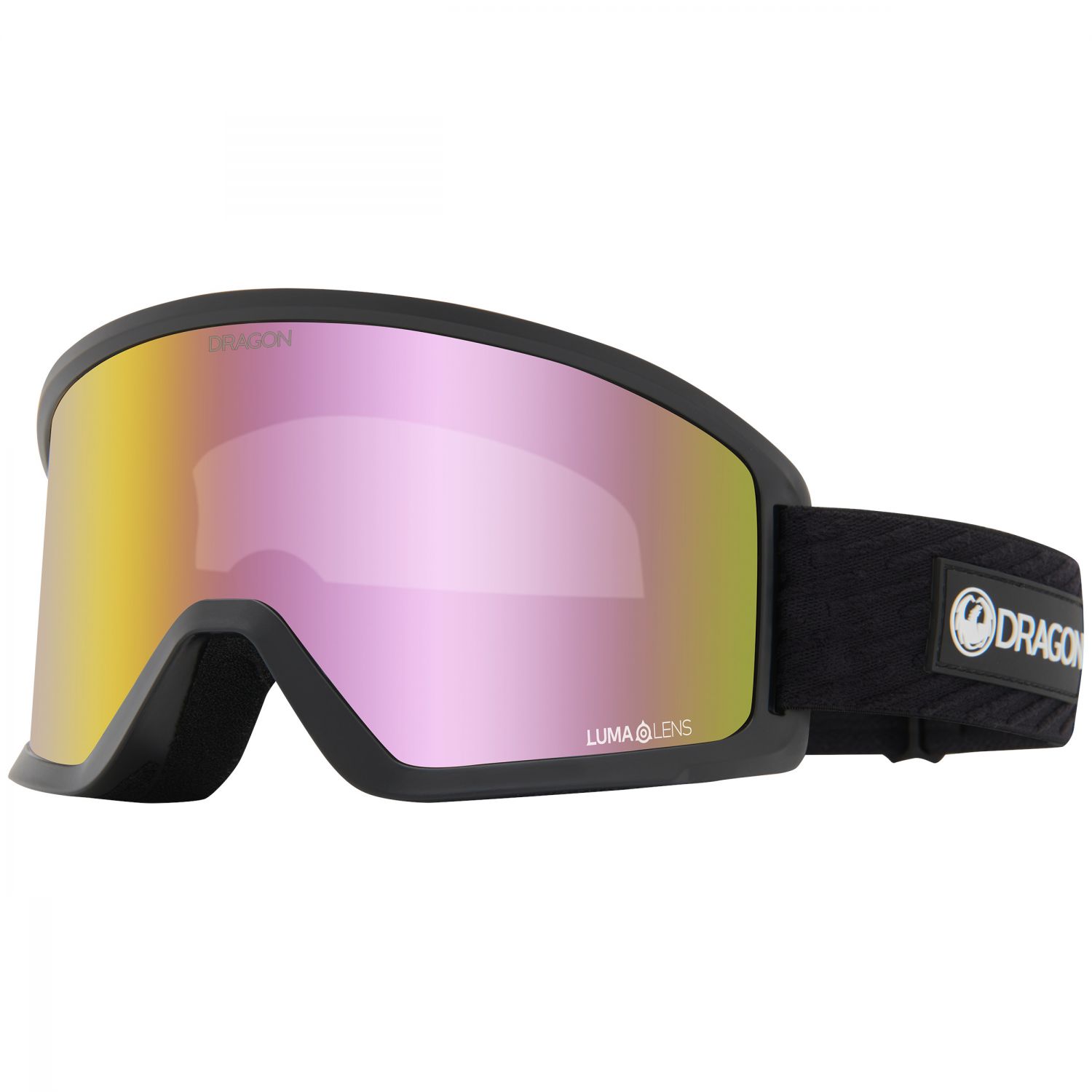 Dragon DX3 Plus OTG, ski goggles, icon pink