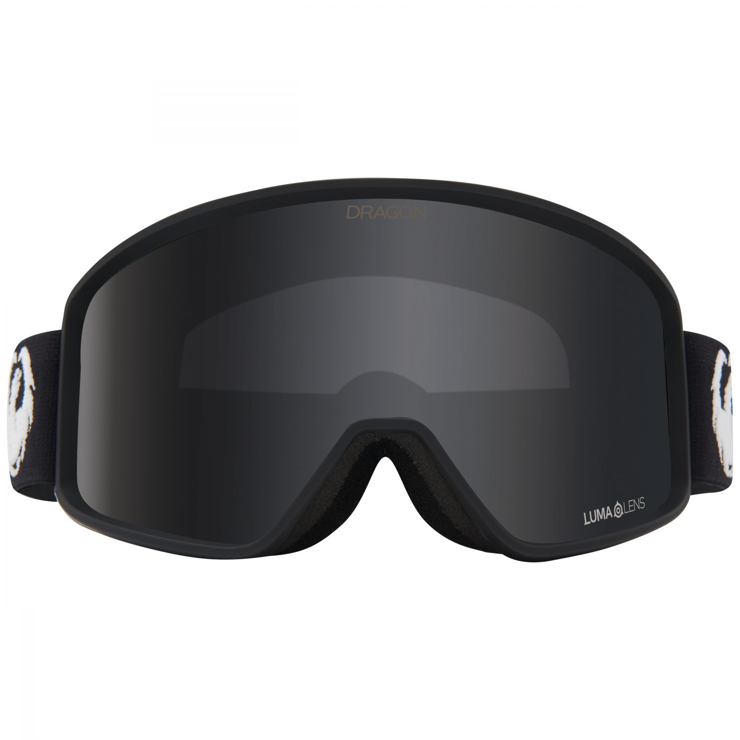 Dragon DXT OTG, ski goggles, classic black