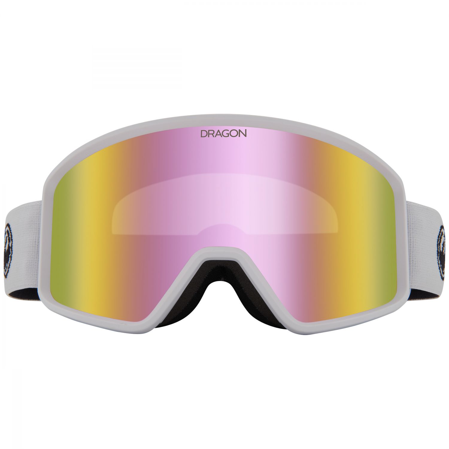 Dragon DXT OTG, ski goggles, white