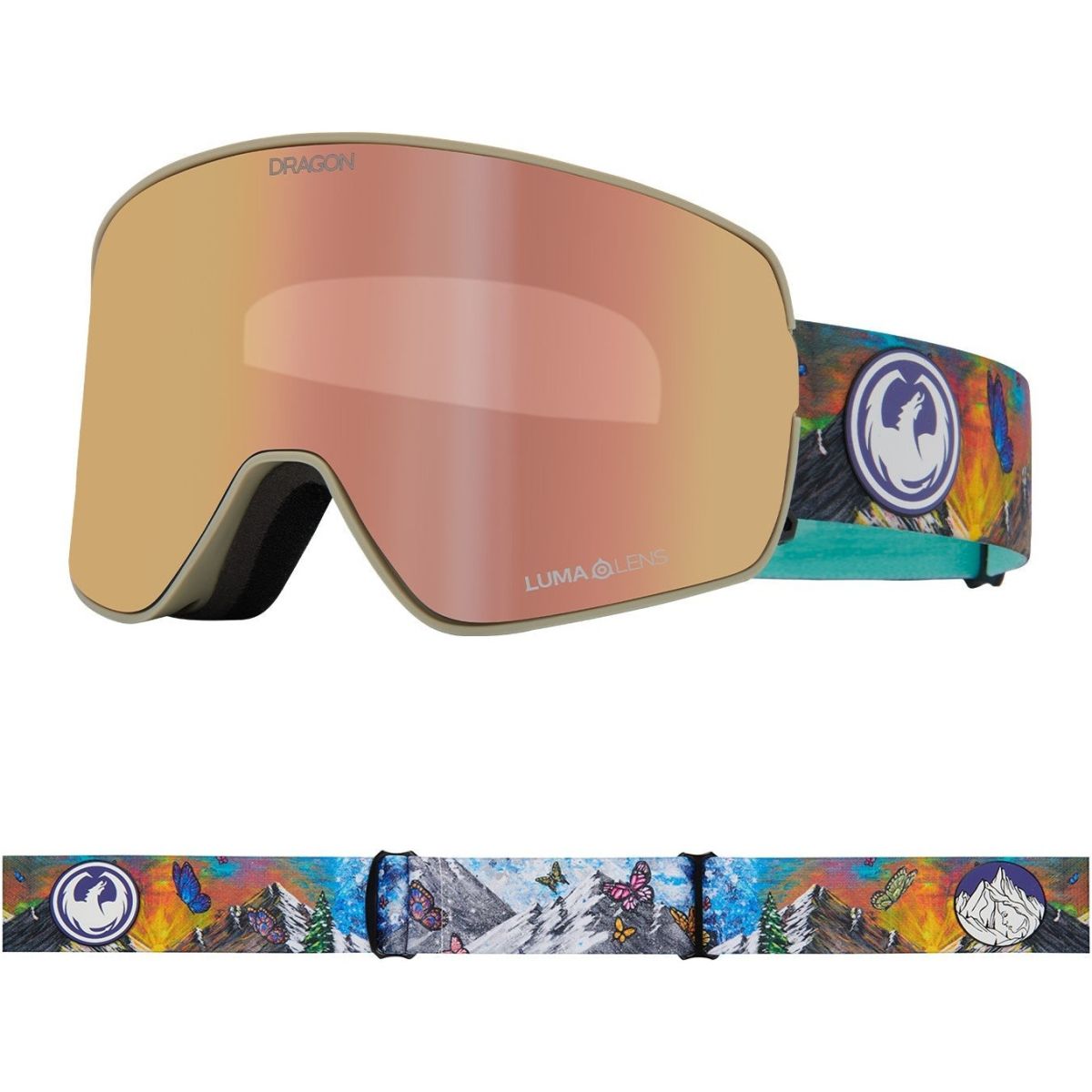Dragon NFX2, gafas de esquí, Kimmy Fasani 2025